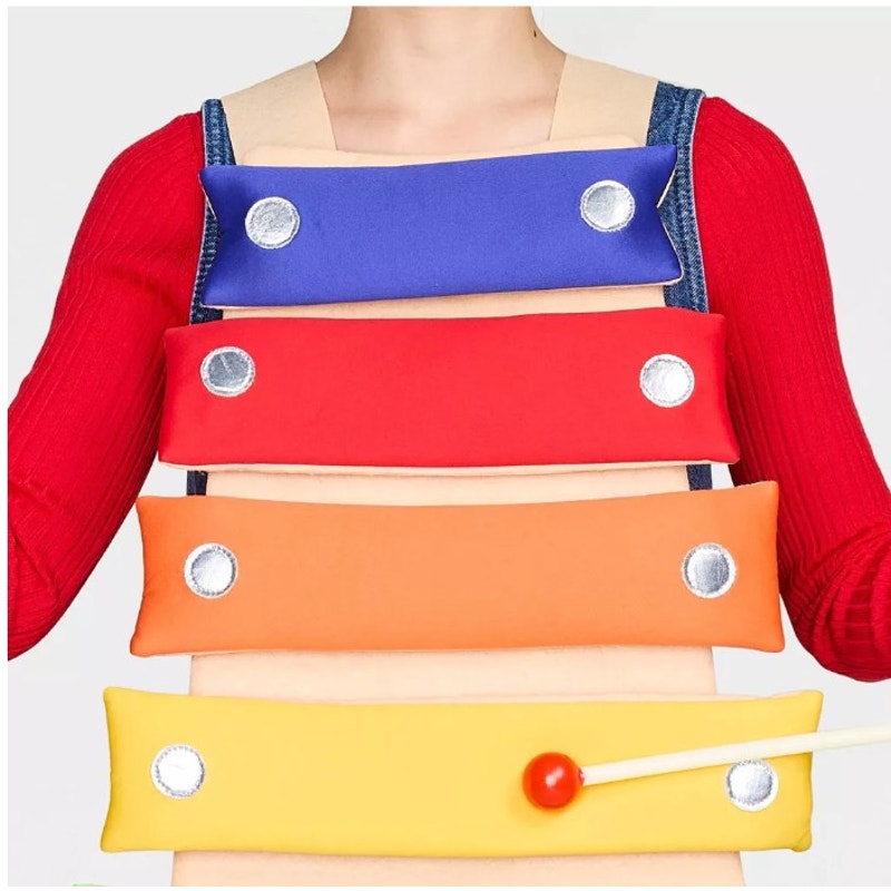 Kids' + Adult Light and Sound Humor Xylophone Costume Sandwich Board OSFM
