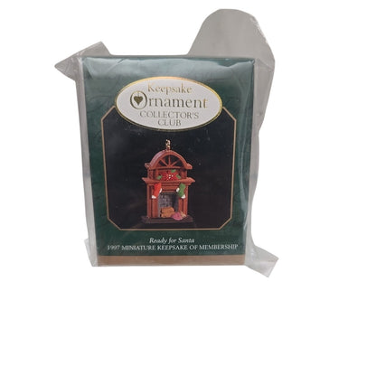 New Hallmark Keepsake Collectors Club Ornaments, Set of 4, Membership Kit 1997