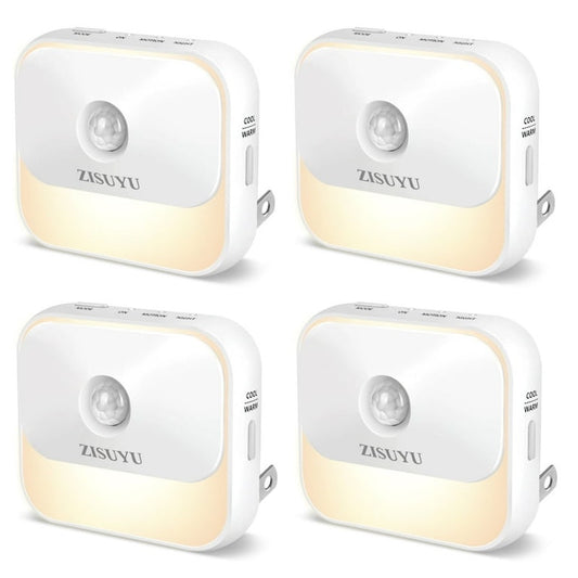 4-Pack Dimmable Motion Sensor LED Night Lights