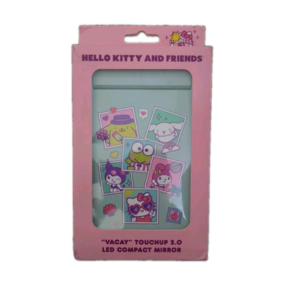 Impressions Vanity Hello Kitty and Friends Vacay Touchup 2.0 LED Compact Mirror