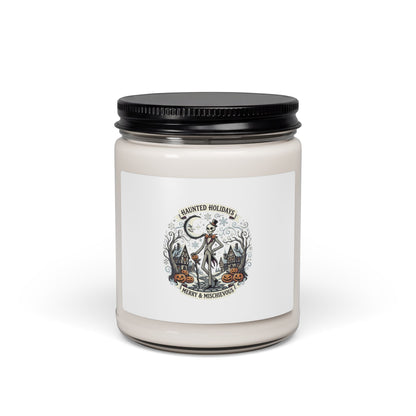 Haunted Holidays Illustration Scented Soy Candle | 9oz