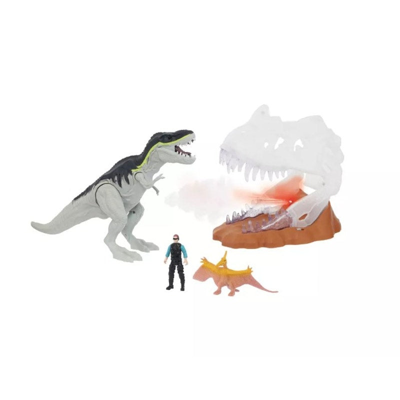 Animal Planet Crystal Fire Skull Dino Playset