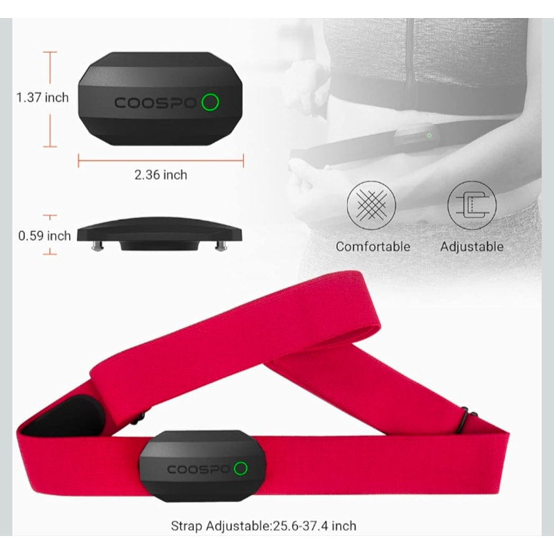 Bluetooth Heart Rate Monitor Chest Strap H808S