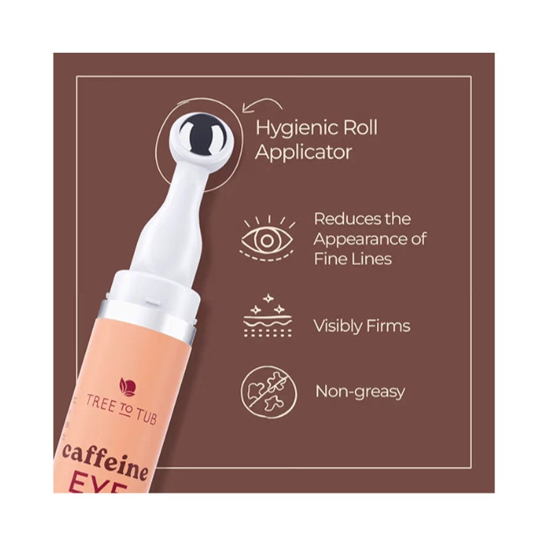 Tree to Tub Caffeine Eye Cream - Hydrating & Firming
