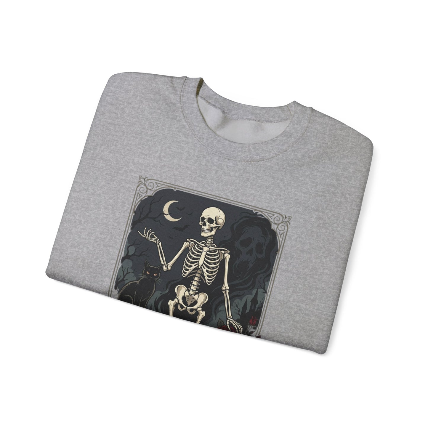 Skeleton Vintage Art Crewneck Sweatshirt