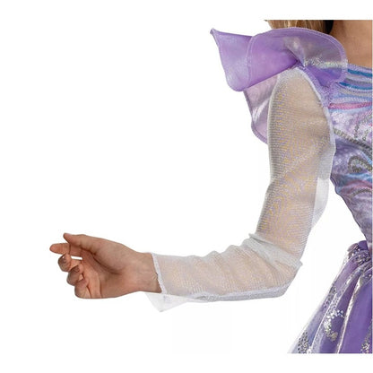 Wicked the Musical Glinda "For Good" Deluxe Halloween Costume - Girls Size 3T-4T - Lavender - New