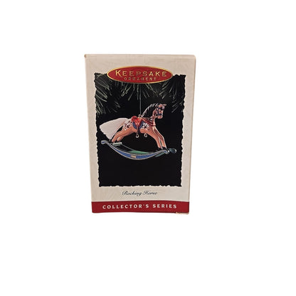 1995 Hallmark Rocking Horse Keepsake Ornament Collector's Series 15th Fifteenth