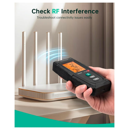 3 in 1 EMF Detector, Electromagnetic Field Radiation Detector for EF, RF, MF, WiFi,5G