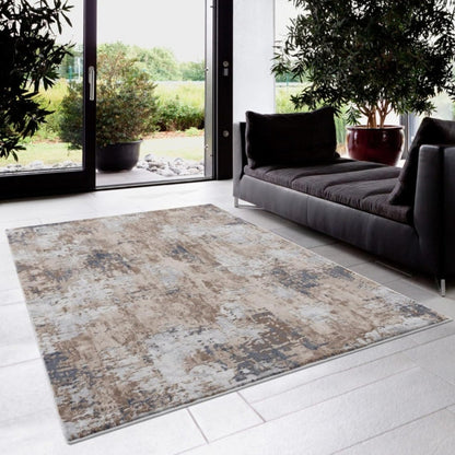 New Koshani Allure Area Rug Beige 5'x8'