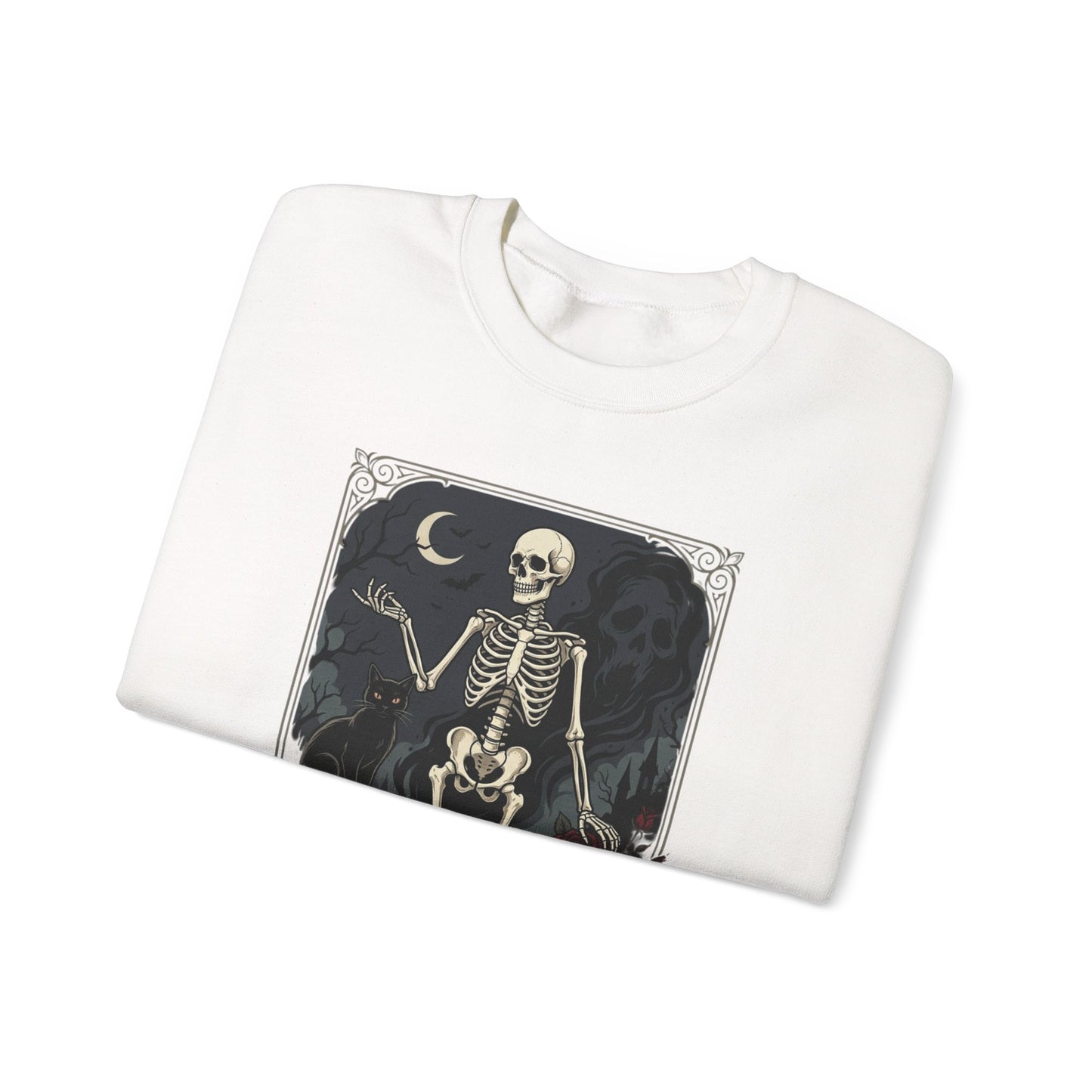 Skeleton Vintage Art Crewneck Sweatshirt