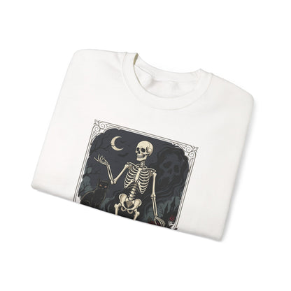Skeleton Vintage Art Crewneck Sweatshirt