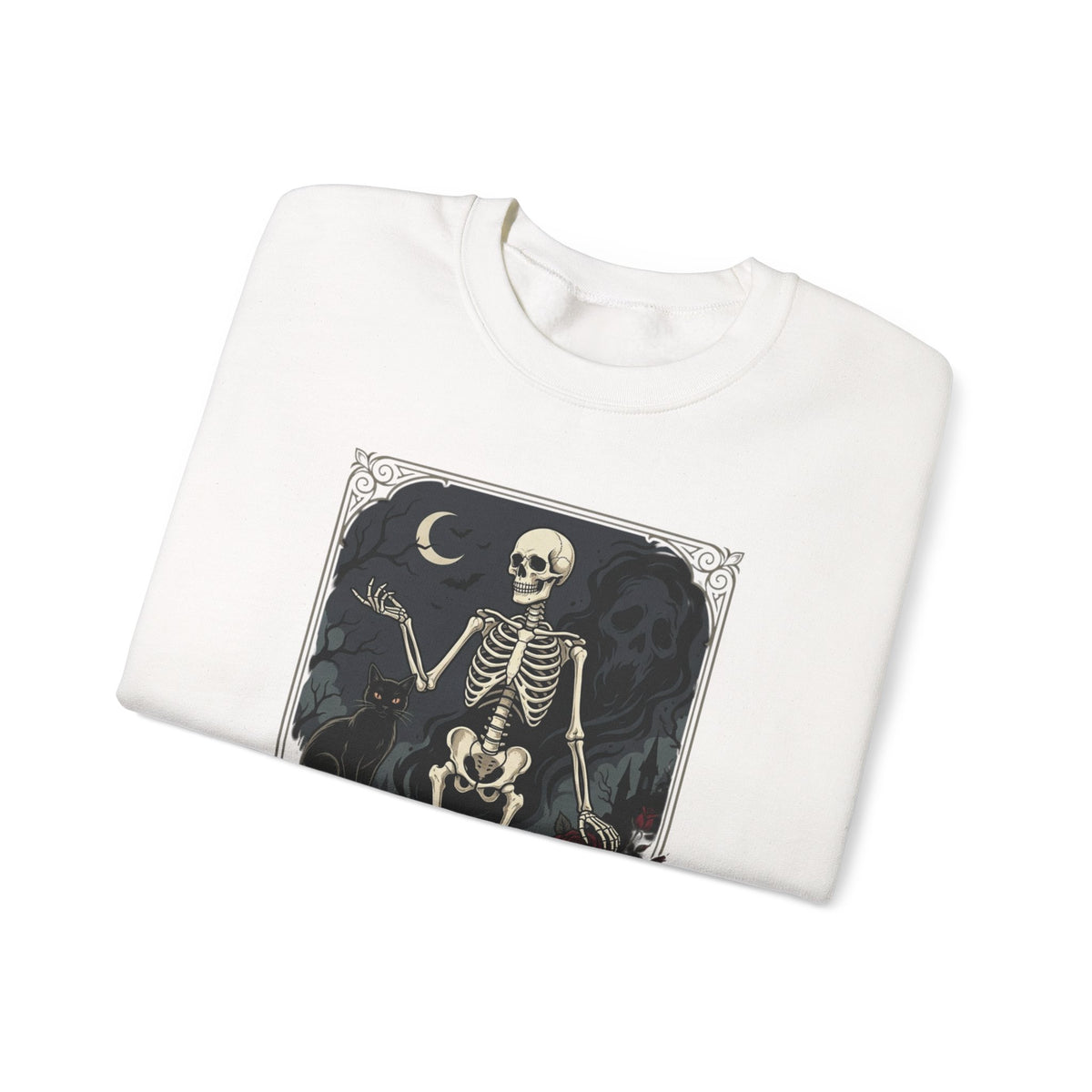 Skeleton Vintage Art Crewneck Sweatshirt