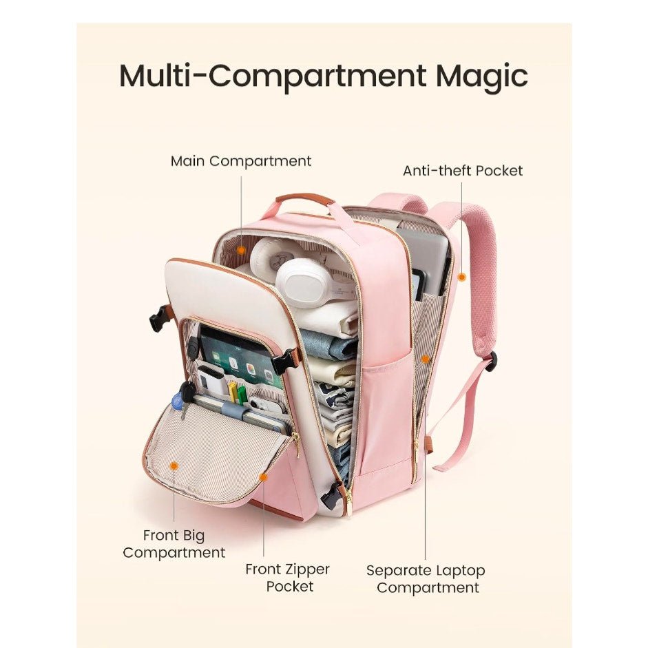 LOVEVOOK 50L Large Travel Backpack for Women