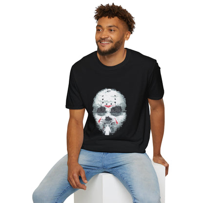 Horror Hockey Mask Friday The 13th T-Shirt —  Jason Inspired Graphic Tee
