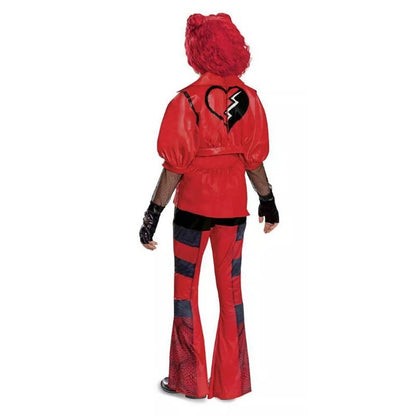 New Disney Descendants 4 Deluxe Kids' Halloween Costume Red Size S Small 4-6x