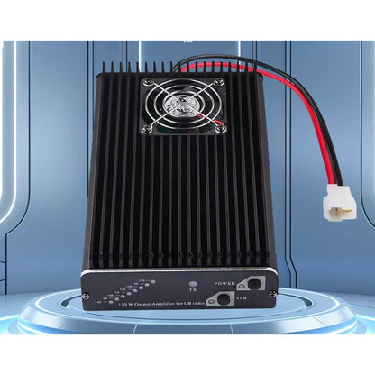 25-30MHz CB Walkie Talkie Power Amplifier 1-5W Input 80-150W Output SSB/FM AM CW