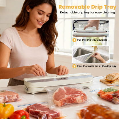 Vacuum Sealer 6-In-1 Multifunction Moist & Dry Food, Vac Seal
