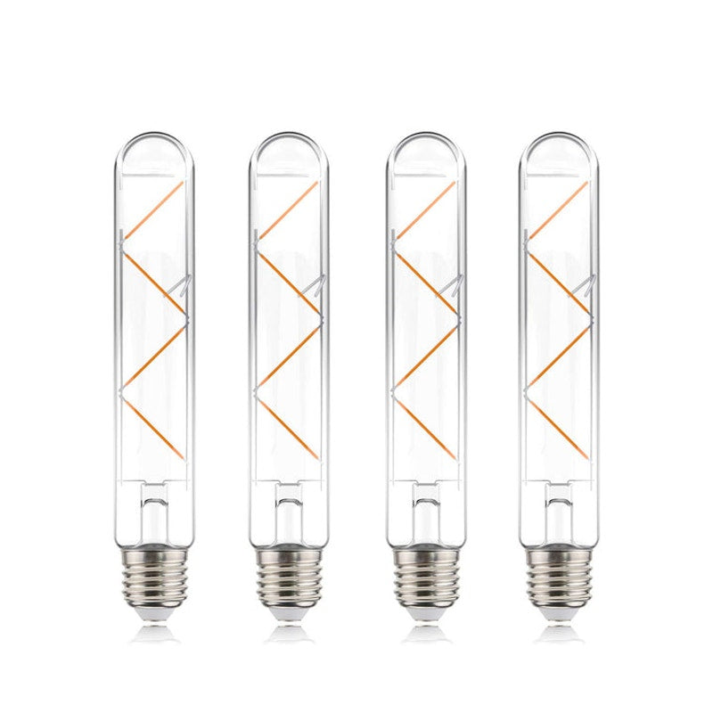 helloify T10 Vintage LED Edison Bulb, 40W Equivalent, Dimmable, 2700K Warm White
