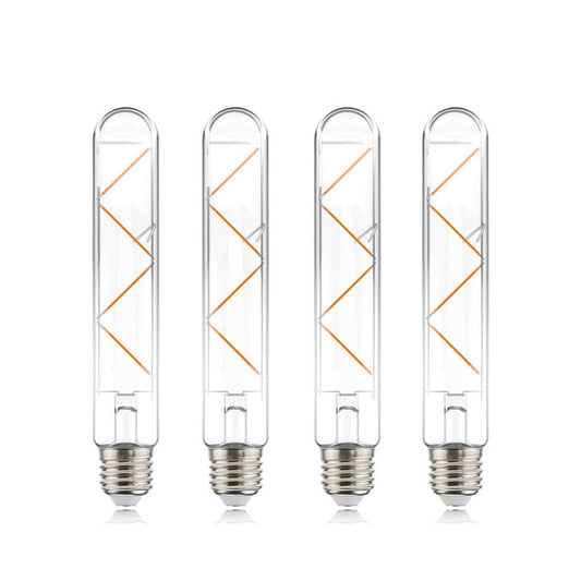 helloify T10 Vintage LED Edison Bulb, 40W Equivalent, Dimmable, 2500K Warm White