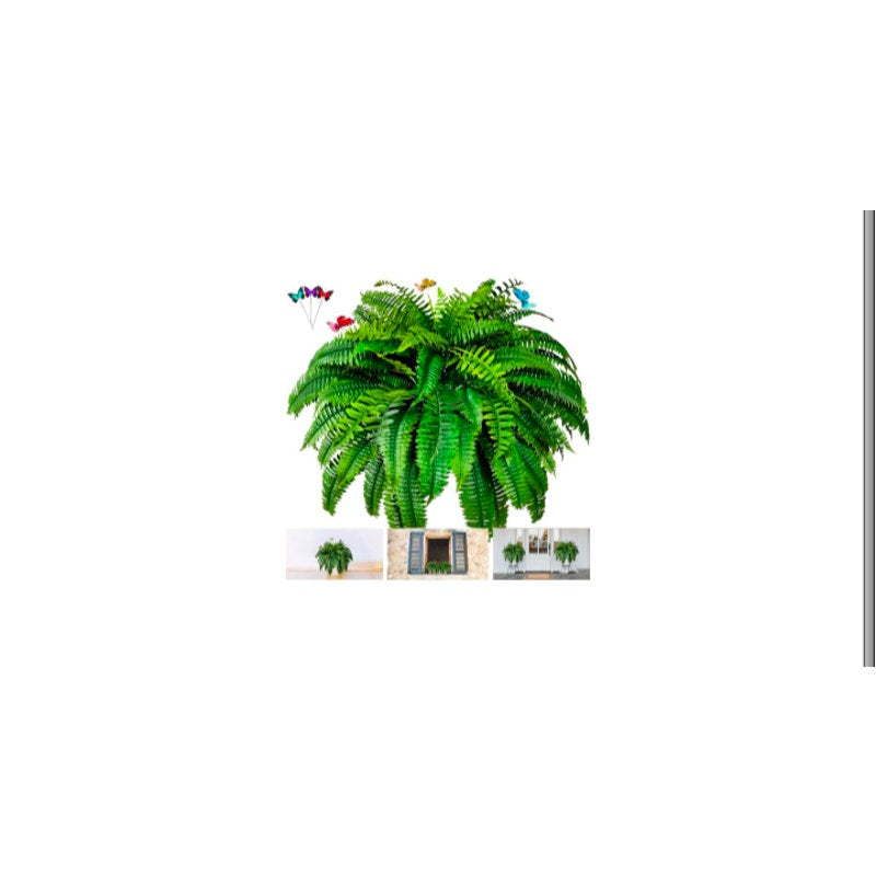 88 Branches Large Artificial Ferns 48IN Artificial Boston Fern