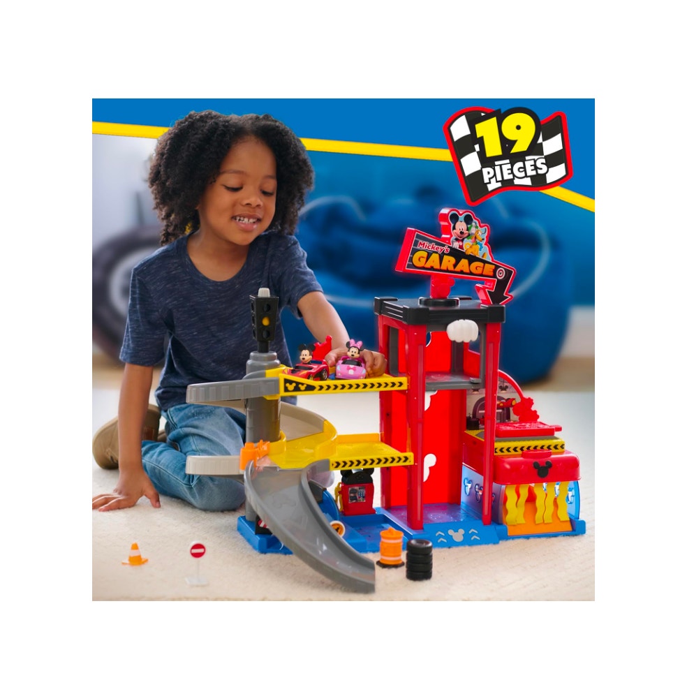 Disney Junior Mickey Mouse Ready to Race Garage set.