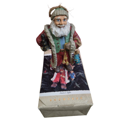 Hallmark Keepsake Santa's Gifts 1996 Ornament Folk Art Americana Collection