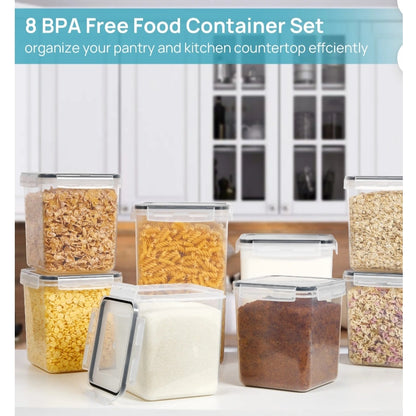 16 piece Food Storage Container Set