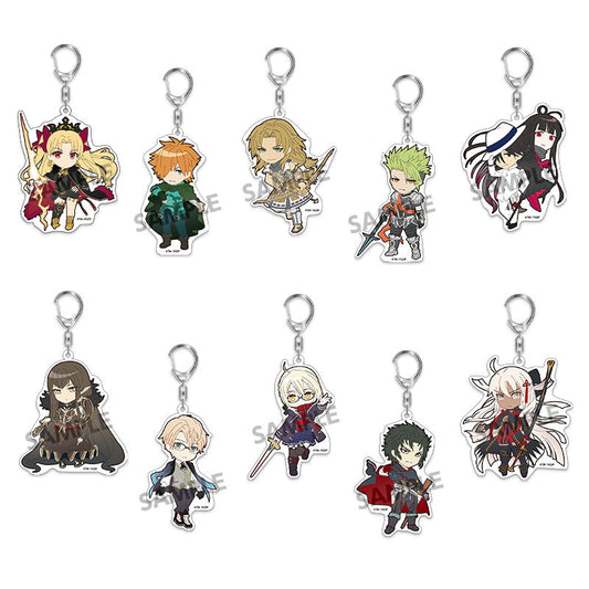 FATE/GRAND ORDER - PIKURIRU! VOL. 9 ACRYLIC KEYCHAIN BLIND BOX TRADING