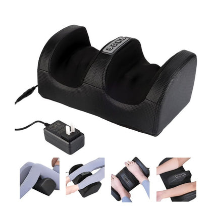 Shiatsu Foot Massager Machine w/ Heat Foot & Calf Massager w/ Massage Roller Deep Tissue Massager