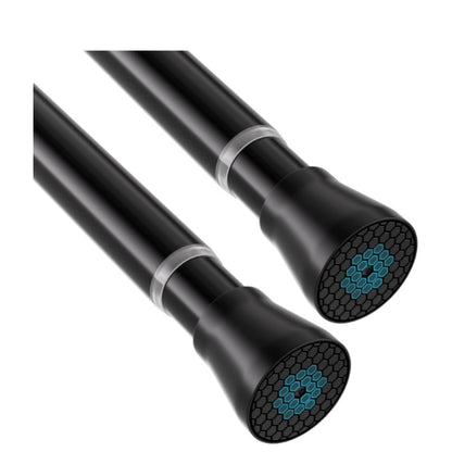 Spring Tension Rod Shower Curtain Rod 30 to 64 Inches 2 pack