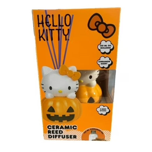 Hello Kitty Halloween Ceramic Reed Diffuser - Cinnamon Scented - Limited Edition