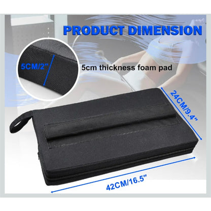 Square Hip-Thrust Pad Protective Extra Thick foam pad for Barbell Weightlifting
