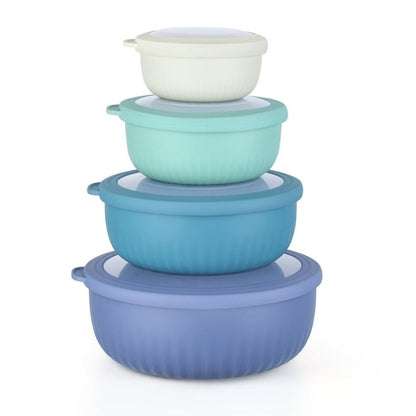 8-Piece Mixing Bowls with Airtight Lids