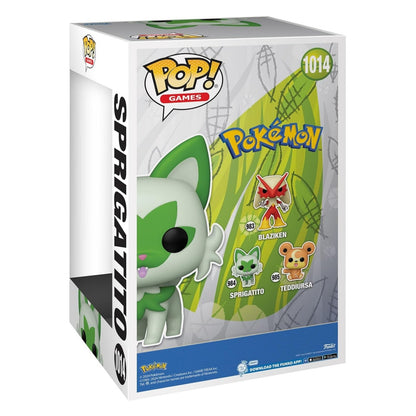 Funko Pop! Jumbo: Pokemon - Sprigatito - Collectible Vinyl Figure