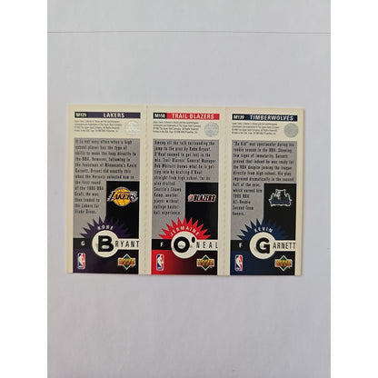 1996-97 Upper Deck Collector's Choice - Upper Deck Mini-Cards #M129-158-139 Kobe