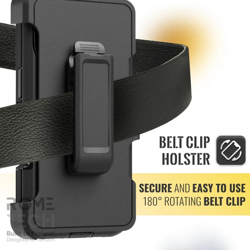 Apple iPhone 17 Defender Case 4 Layers w/ 360-Degree Swivel Belt Clip