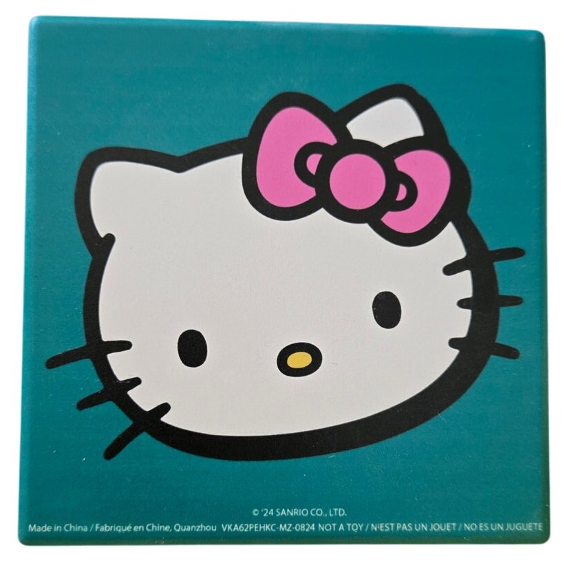 Sanrio Hello Kitty Ceramic Halloween Coasters Set of 4 Mummy Pumpkin