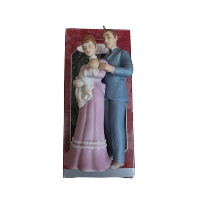 Hallmark 1998 New Arrival Keepsake Ornament Baby Porcelain Christmas QX6306
