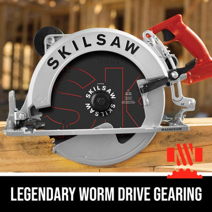 Skilsaw 10-1/4 in Magnesium Sawsquatch Worm Drive Circular Saw SPT70WM-01