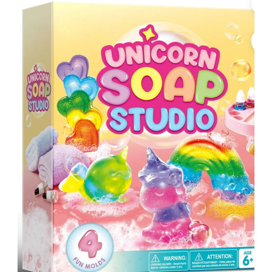 Unicorn Soap Making Studio Set for Kids 6-12