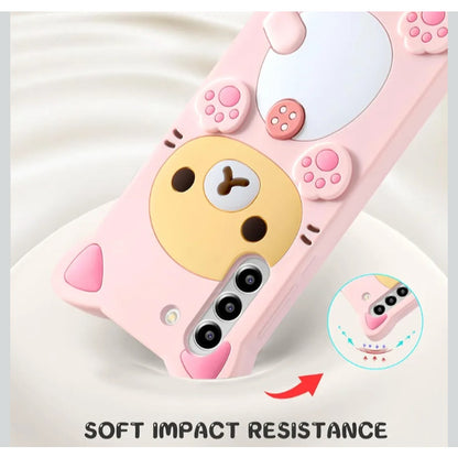 Samsung Galaxy S21 5G Case 3D Cute Bear Phone Case