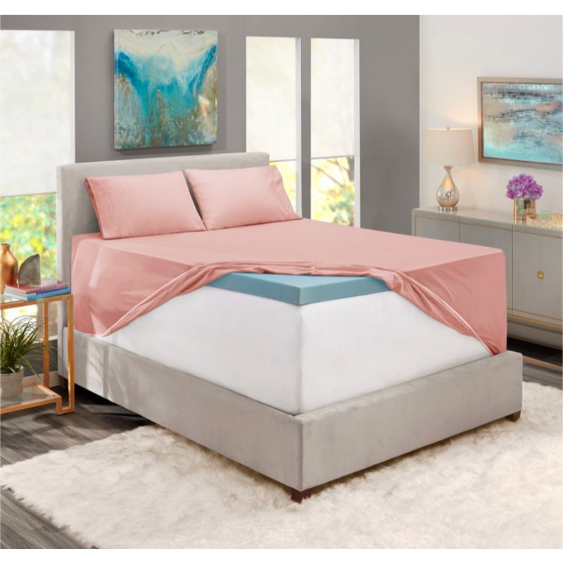 Nestl Pink King Sheets Set1800 Series Deep Pocket Bed Sheet Set
