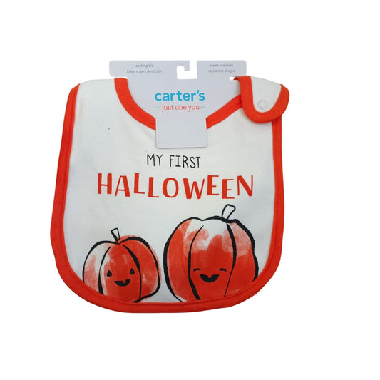 Carter's my first Halloween baby bib set of 2