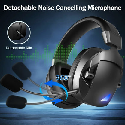 2.4GHz Wireless Gaming Headset for PS5/PS4/PC