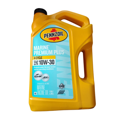 Pennzoil 12W-30 marine premium plus oil