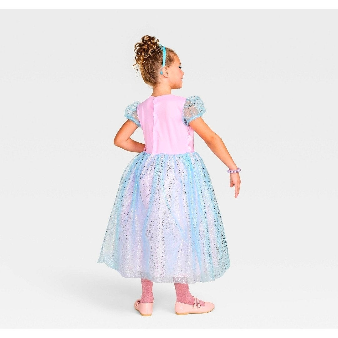 Girls Perfect Princess Halloween Costume Size M (8-10) w/ Tiara by Hyde & Eek