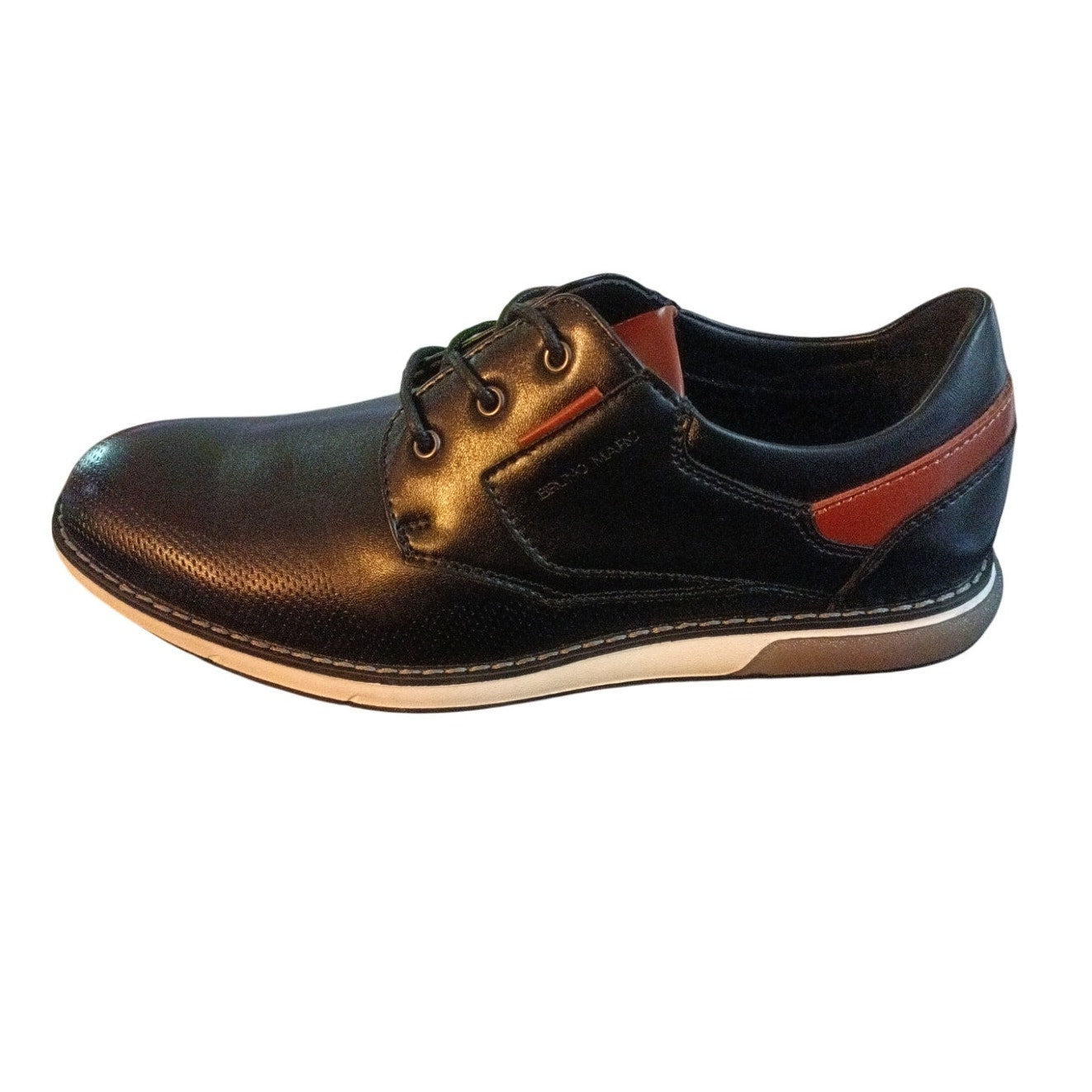 Bruno Marc Boy's Casual Dress Oxford Sneaker Vegan Leather Upper Breathable