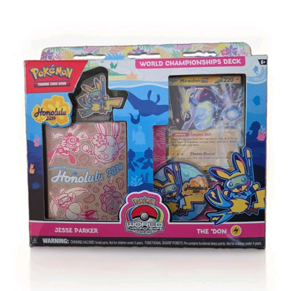 🔥Pokemon Cards - 2024 World Championships Deck - THE 'DON [Jesse Parker]-New🔥