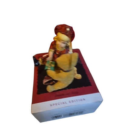 1994 Hallmark Keepsake Ornament - Lucinda & Teddy - Special Edition