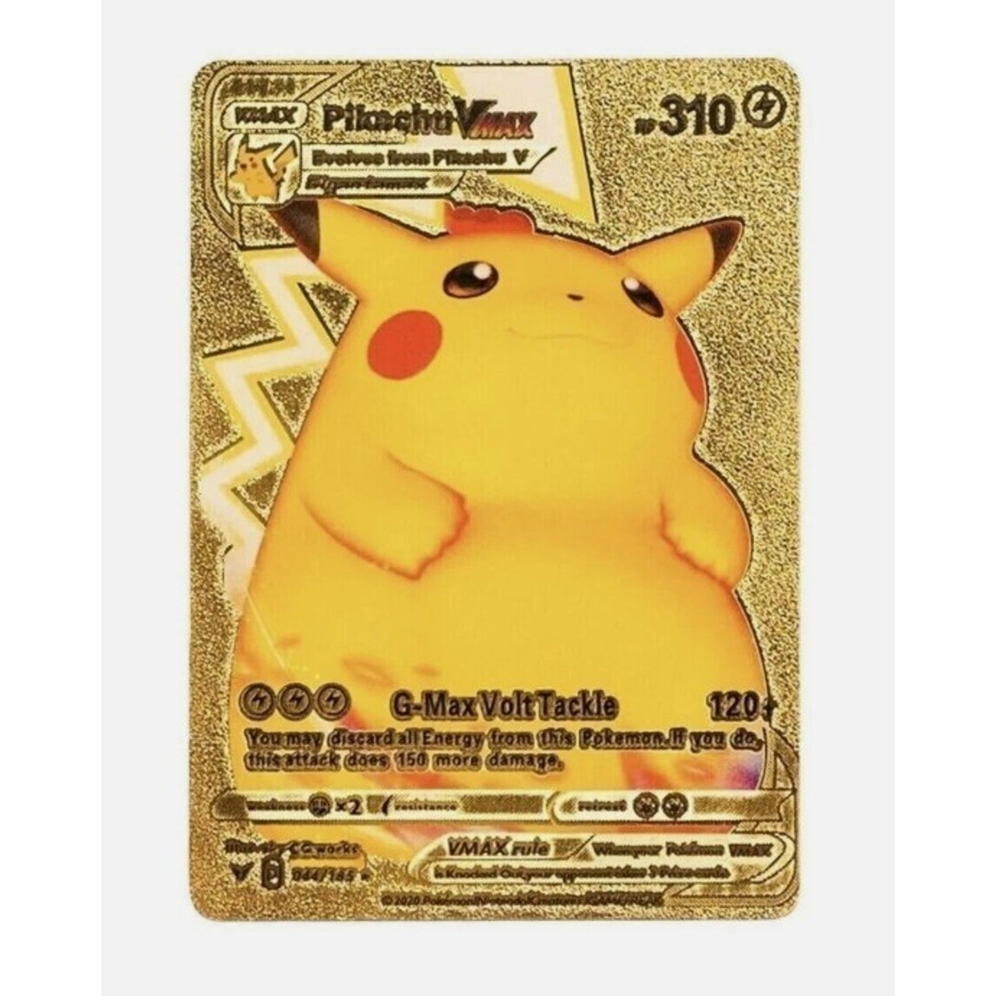 55Pcs Pokemon Card Foil GOLD PACK CARDS TCG GX Vmax GX Card Charizard christmas